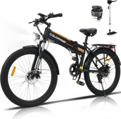 Vélo électrique COLORWAY 26 Pouces 36V12Ah VAE Pliable