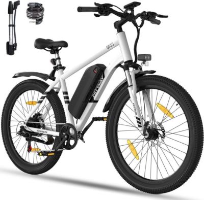 Vélo électrique HITWAY HITWAY 27.5 Pouces VAE 36V13Ah Blanc