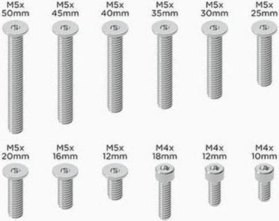 Support smartphone QUAD LOCK QLP-RSS Jeu de vis de rechange