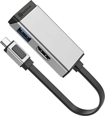 Hub A-LOGIC USB-C vers HDMI 4K 60Hz et USB-A 3.2