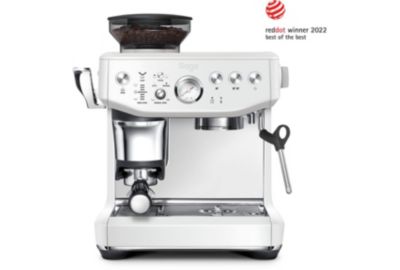 Expresso broyeur SAGE APPLIANCES the barista express impress blanc sel de
