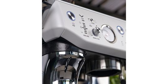 Machine à expresso SAGE APPLIANCES the barista express impress blanc sel de