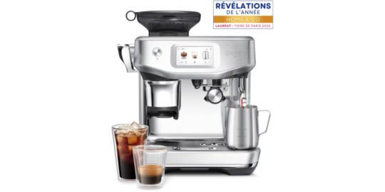 Machine à expresso SAGE APPLIANCES the Barista Touch Impress Cold SES882BSS