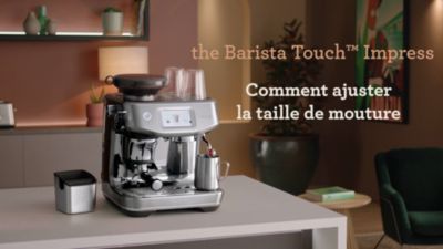 Voir la vidéo pour Machine à expresso SAGE APPLIANCES the Barista Touch Impress Cold SES882BSS