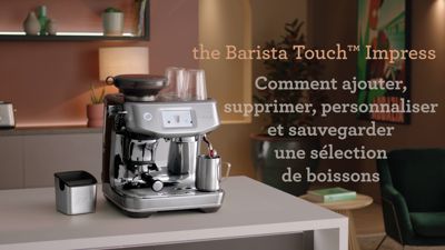 Voir la vidéo pour Machine à expresso SAGE APPLIANCES the Barista Touch Impress Cold SES882BSS