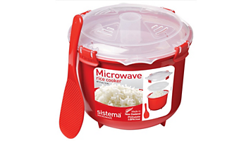 Cuiseur riz SISTEMA vapeur micro-ondes à clips 2.6 L