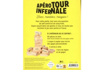 Coffret HACHETTE apéro tour infernale