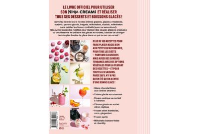 Livre de cuisine HACHETTE Ninja Creami