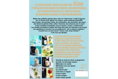 Livre de cuisine HACHETTE Slushi ninja