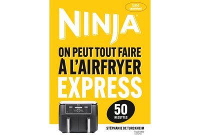 Livre de cuisine HACHETTE Airfryer Ninja - Recettes Express 50 rec