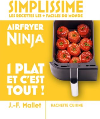 Livre de cuisine HACHETTE Simplissime Airfryer Ninja 1 plat