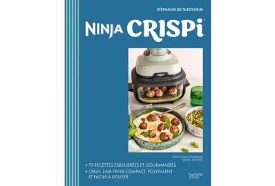 Livre de cuisine HACHETTE Recettes Airfryer Ninja Crispi
