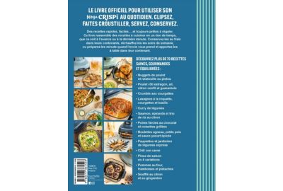 Livre de cuisine HACHETTE Recettes Airfryer Ninja Crispi