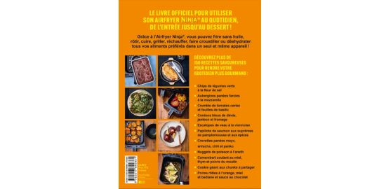 Livre de cuisine HACHETTE Ninja - On peut tout faire au Airfryer