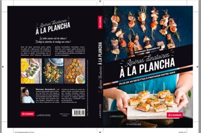 Livre de cuisine LE MARQUIER tapas Plancha Parution Avril 20 LAROUSSE