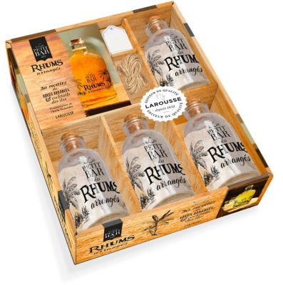Coffret HACHETTE Le petit bar des rhums arranges