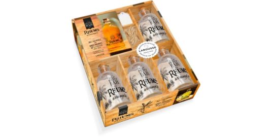 Coffret HACHETTE Le petit bar des rhums arranges