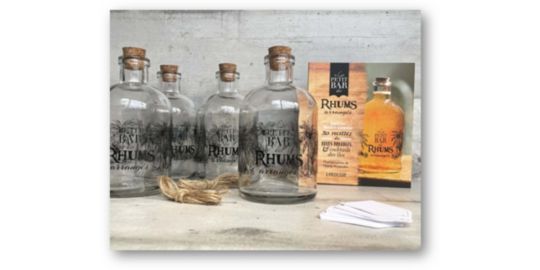 Coffret HACHETTE Le petit bar des rhums arranges