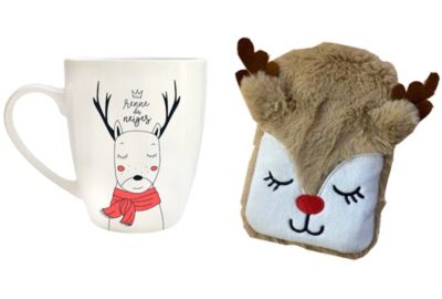 Coffret cuisine LAROUSSE Mon petit moment chaud bouillotte renne