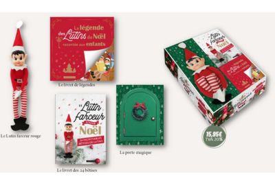 Coffret LAROUSSE 24 betises de Lutin farceur