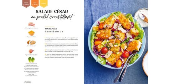 Livre de cuisine DESSAIN ET TOLRA Best of des recettes Air Fryer
