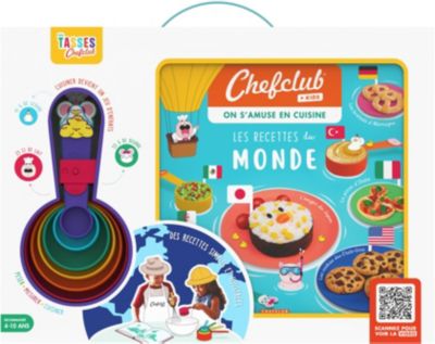 Livre de cuisine CHEFCLUB Livre kids On s'amuse en cuisine