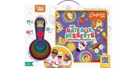 Coffret cuisine CHEFCLUB gâteaux & desserts incontournables