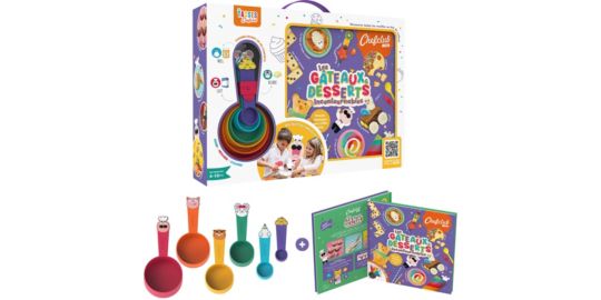 Coffret cuisine CHEFCLUB gâteaux & desserts incontournables