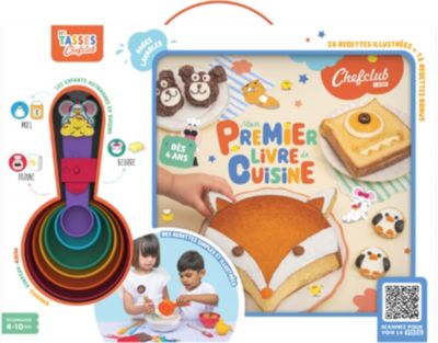 Coffret cuisine CHEFCLUB Kids - Mon premier livre de cuisine