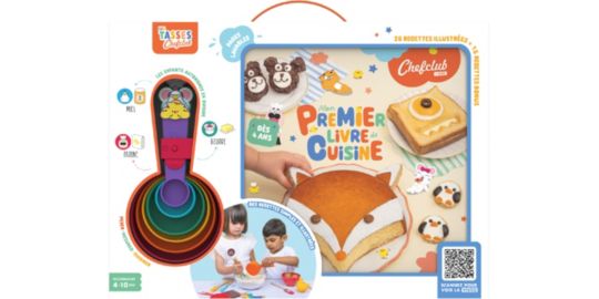 Coffret cuisine CHEFCLUB Kids - Mon premier livre de cuisine