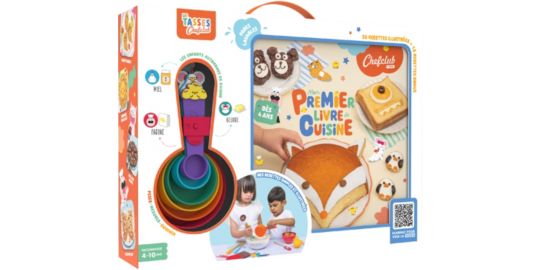 Coffret cuisine CHEFCLUB Kids - Mon premier livre de cuisine