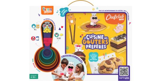Coffret cuisine CHEFCLUB Je cuisine mes gouters préférés