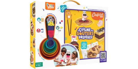 Coffret cuisine CHEFCLUB Je cuisine mes gouters préférés