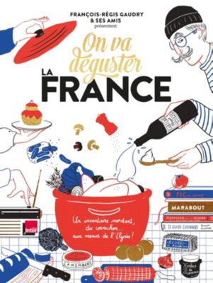 Livre de cuisine MARABOUT On va deguster la France