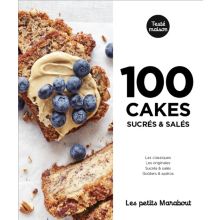 Livre de cuisine MARABOUT 100 recettes de cakes