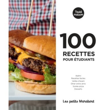 Livre de cuisine MARABOUT 100 recettes pour etudiants