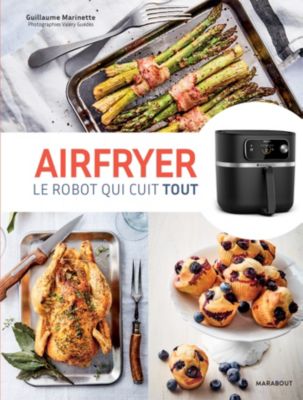 Livre de cuisine MARABOUT Airfryer - Le robot qui cuit tout