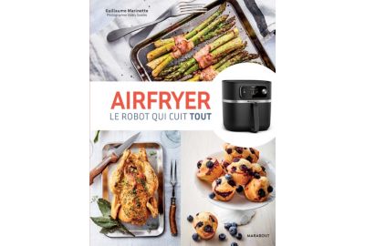 Livre de cuisine MARABOUT Airfryer - Le robot qui cuit tout