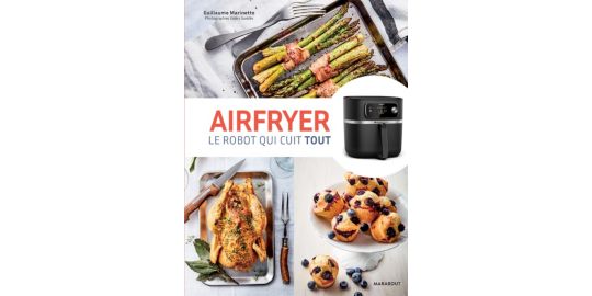 Livre de cuisine MARABOUT Airfryer - Le robot qui cuit tout