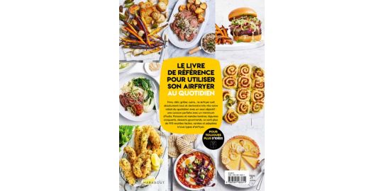 Livre de cuisine MARABOUT Airfryer - La friteuse qui cuit tout