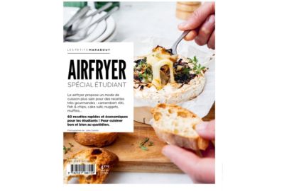 Livre de cuisine MARABOUT recettes au Airfryer spécial etudiant