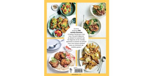 Livre de cuisine MARABOUT 300 recettes pour tout cuisiner au Airfr