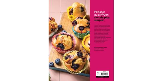 Livre de cuisine MARABOUT Ma patisserie au Airfryer Chef de famill