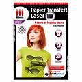 Papier créatif MICRO APPLICATION Transfert textile Laser