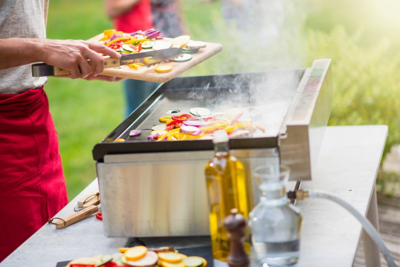 La cuisson à la plancha, c'est sain et facile.