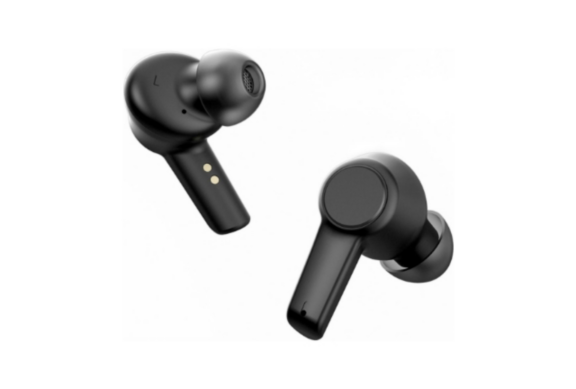 Man changing light bulb in pendant lamp indoors