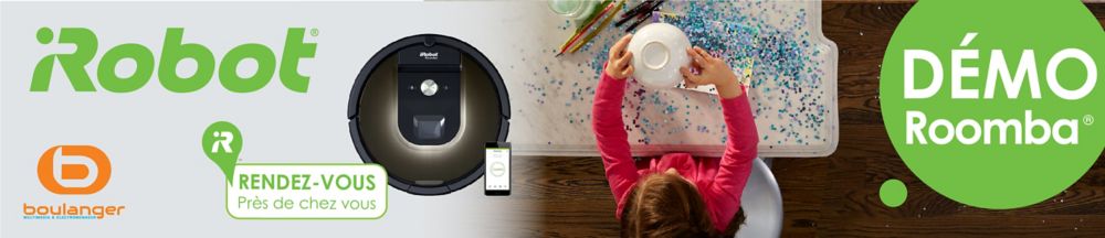 Animation magasin Irobot