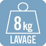 Lave-Linge Top 8KG Brandt (BT18038Q) - Départ différé - Kit-M