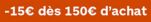 15 euros des 150 euros