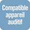 Compatible appareil auditif